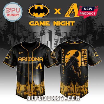 Arizona Diamondbacks MLB x Batman Game Night Baseball Jersey