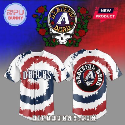 Arizona Diamondbacks MLB x Grateful Dead Baseball Jersey