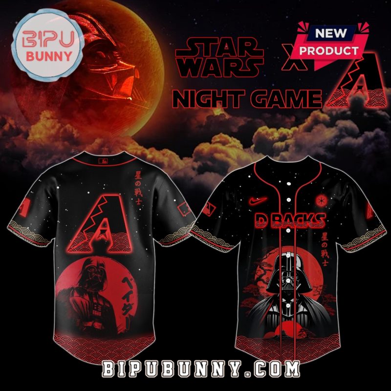Arizona Diamondbacks x Star Wars Night Game Baseball Jersey