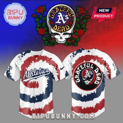 Athletics MLB x Grateful Dead Baseball Jersey