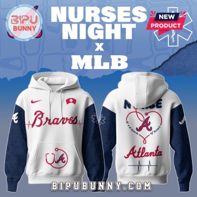 Atlanta Braves MLB Nurses Game Hoodie And Pants