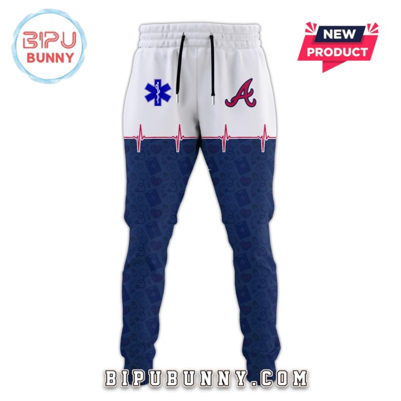 Atlanta Braves MLB Nurses Game Hoodie And Pants