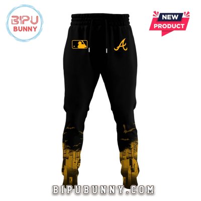Atlanta Braves MLB x Batman Game Night Hoodie And Pants