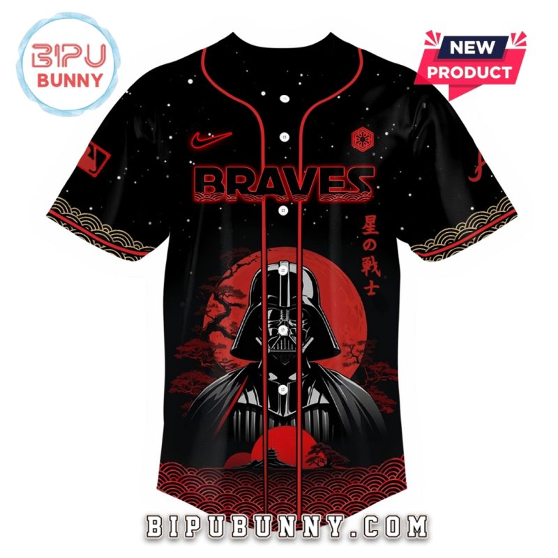 Atlanta Braves x Star Wars Night Game Baseball Jersey