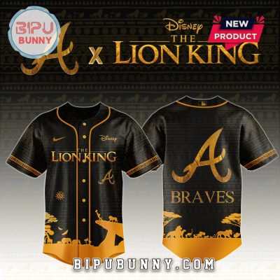 Atlanta Braves x The Lion King Exclusive Baseball Jersey