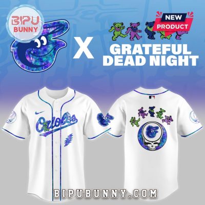 Baltimore Orioles 2025 Grateful Dead Night Baseball Jersey