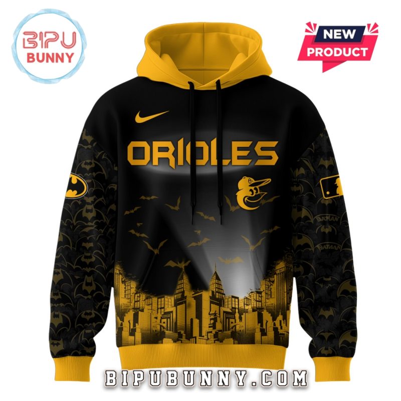 Baltimore Orioles MLB x Batman Game Night Hoodie And Pants