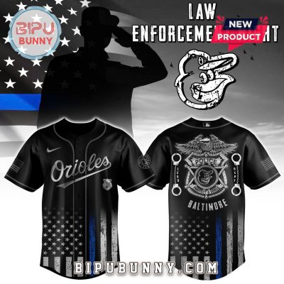 Baltimore Orioles MLB x Law Enforcement Night Baseball Jersey