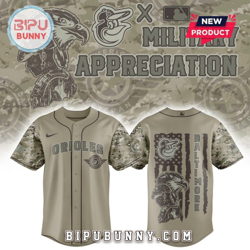 Baltimore Orioles MLB x Veteran U.S 2025 Baseball Jersey