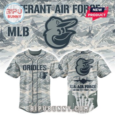 Baltimore Orioles x Veteran Air Force 2025 Baseball Jersey