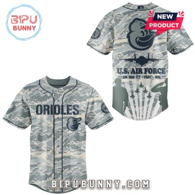 Baltimore Orioles x Veteran Air Force 2025 Baseball Jersey