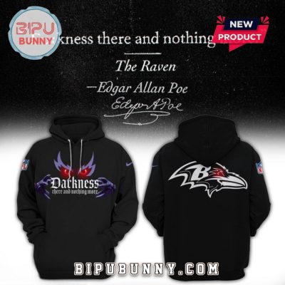Baltimore Ravens NFL Darkness Hoodie And Pants