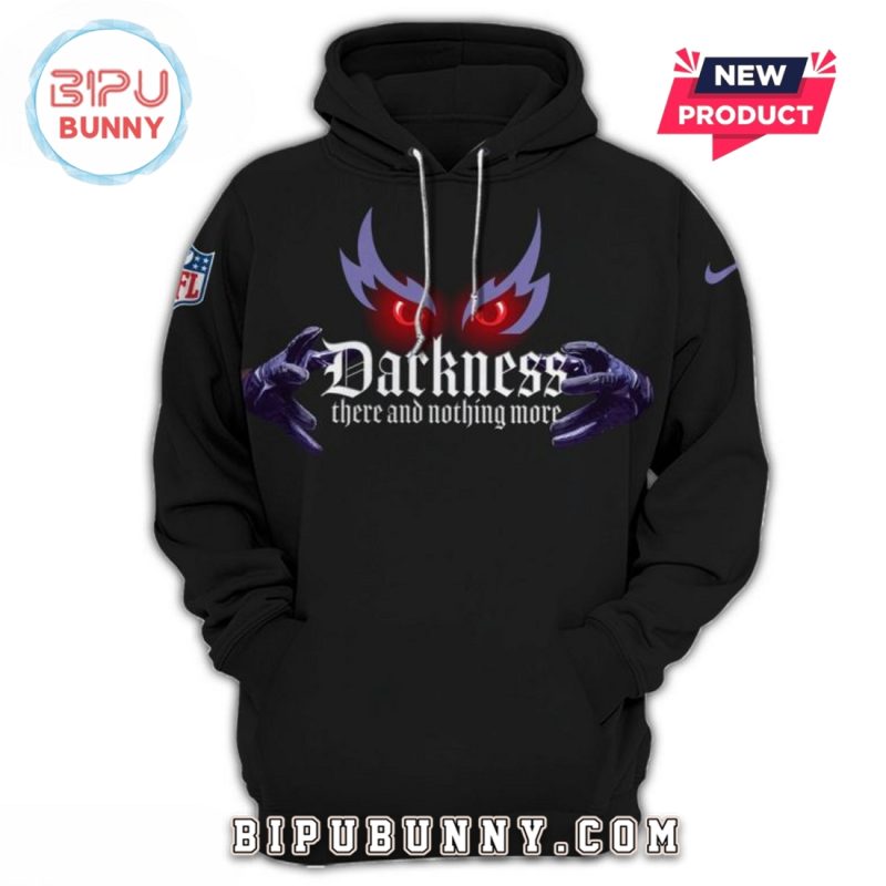 Baltimore Ravens NFL Darkness Hoodie And Pants
