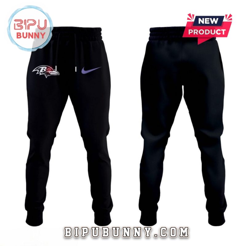 Baltimore Ravens NFL Darkness Hoodie And Pants