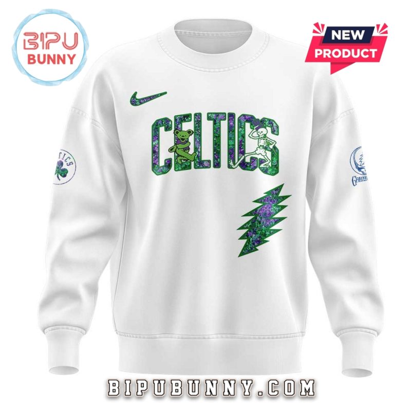 Boston Celtics Grateful Dead Night 2025 Hoodie
