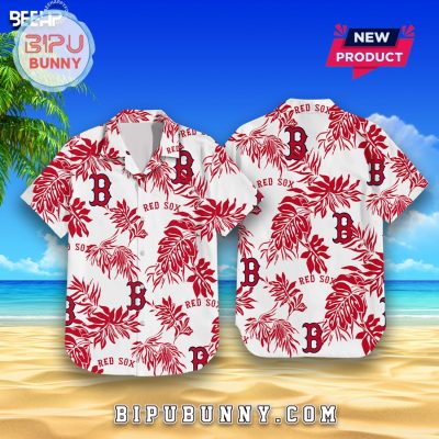 Boston Red Sox Beach Outfit Hawaiian Shirt
