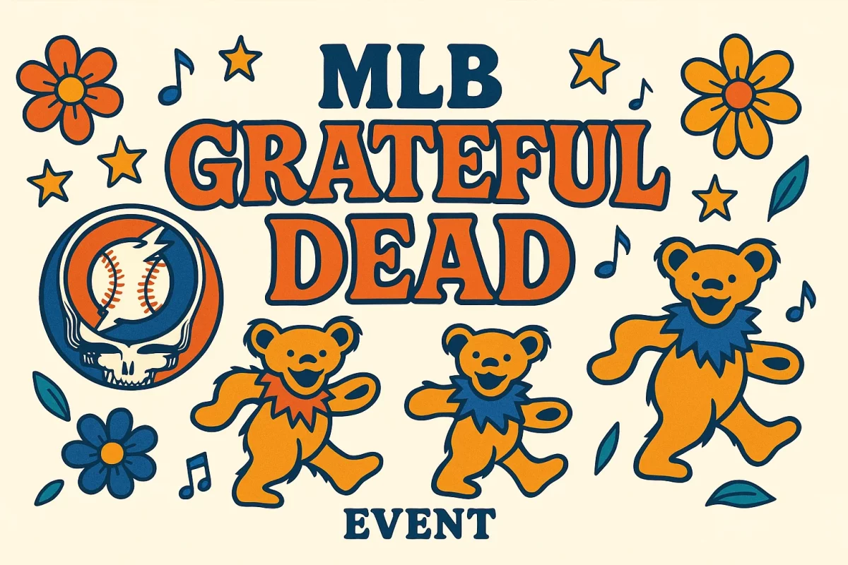 Boston Red Sox Grateful Dead Jersey for MLB Grateful Dead 2025
