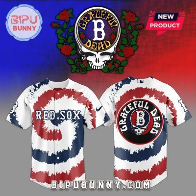 Boston Red Sox MLB x Grateful Dead Baseball Jersey