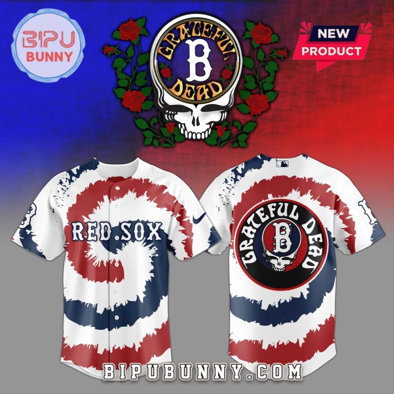 Boston Red Sox MLB x Grateful Dead Baseball Jersey