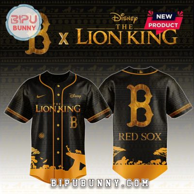 Boston Red Sox x The Lion King Exclusive Baseball Jersey