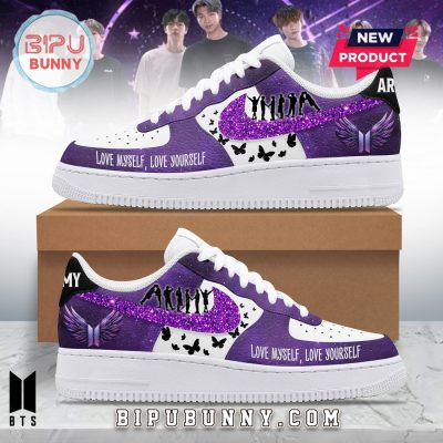 BTS – Love Myself Love Yourself Air Force 1 Sneakers