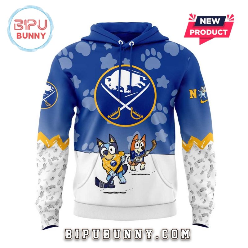 Buffalo Sabres Bluey and Bingo Hoodie And Pants
