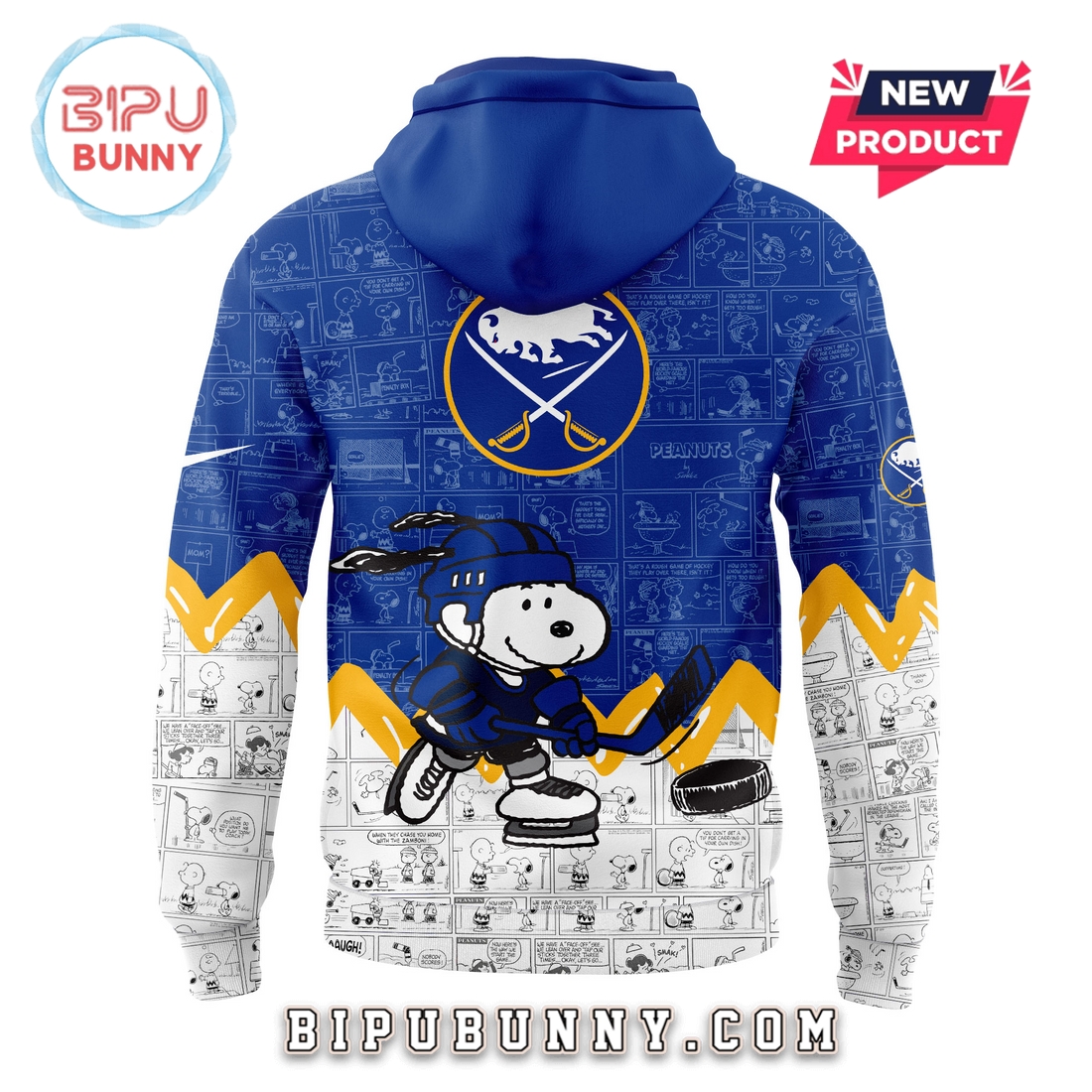 Buffalo Sabres Peanuts Night 2025 Hoodie Buffalo Sabres Peanuts Night 2025 Hoodie