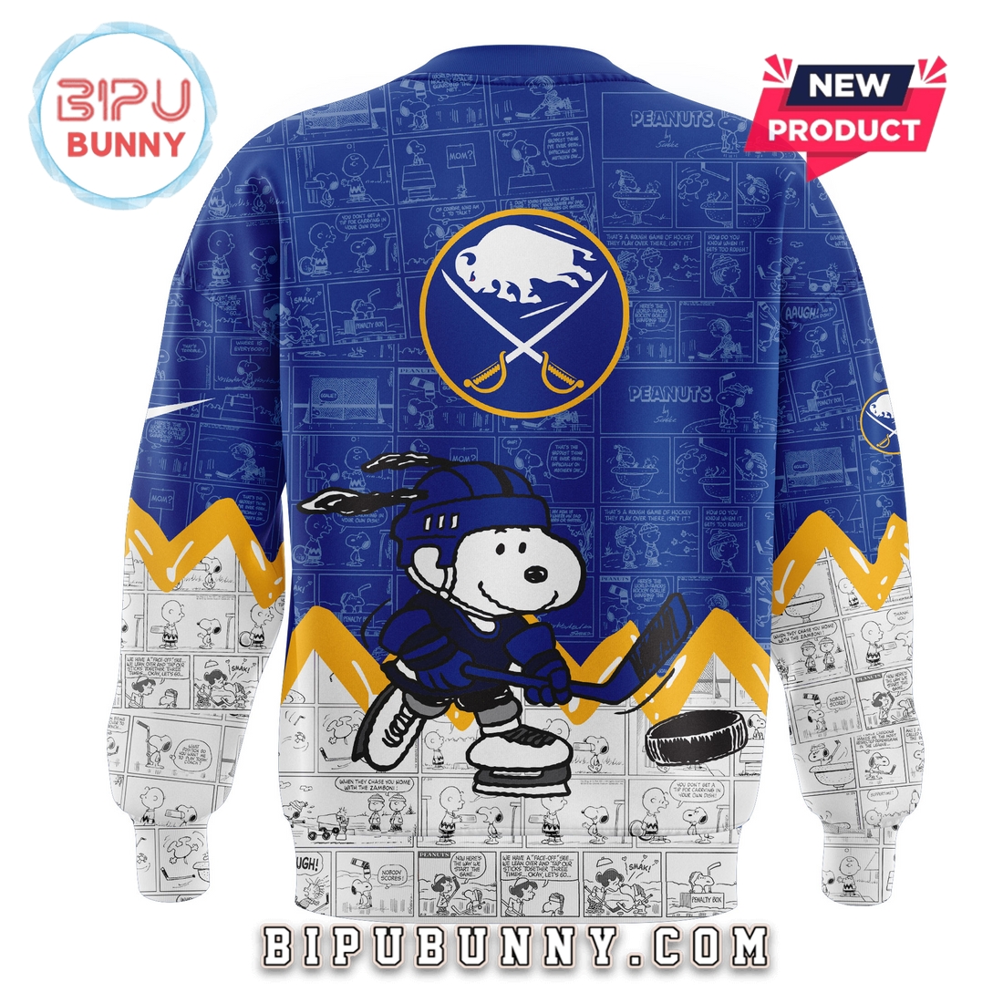 Buffalo Sabres Peanuts Night 2025 Hoodie Buffalo Sabres Peanuts Night 2025 Hoodie