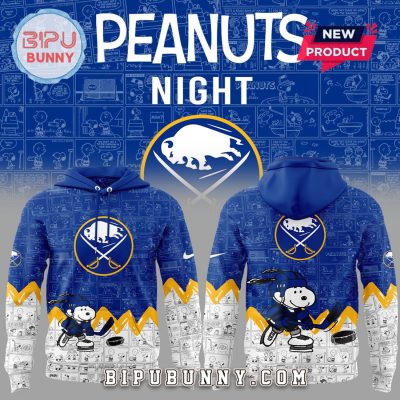 Buffalo Sabres Peanuts Night Hoodie And Pants