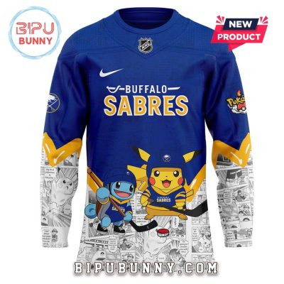 Buffalo Sabres x Pokémon Hockey Jersey