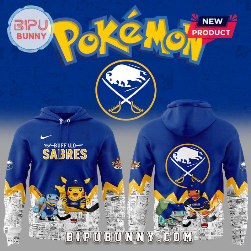 Buffalo Sabres x Pokémon Hoodie And Pants