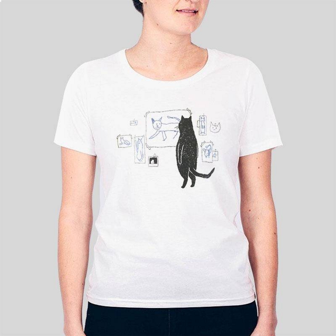 Cat Lover Cat Gallery T-Shirt Cat Lover Cat Gallery T-Shirt
