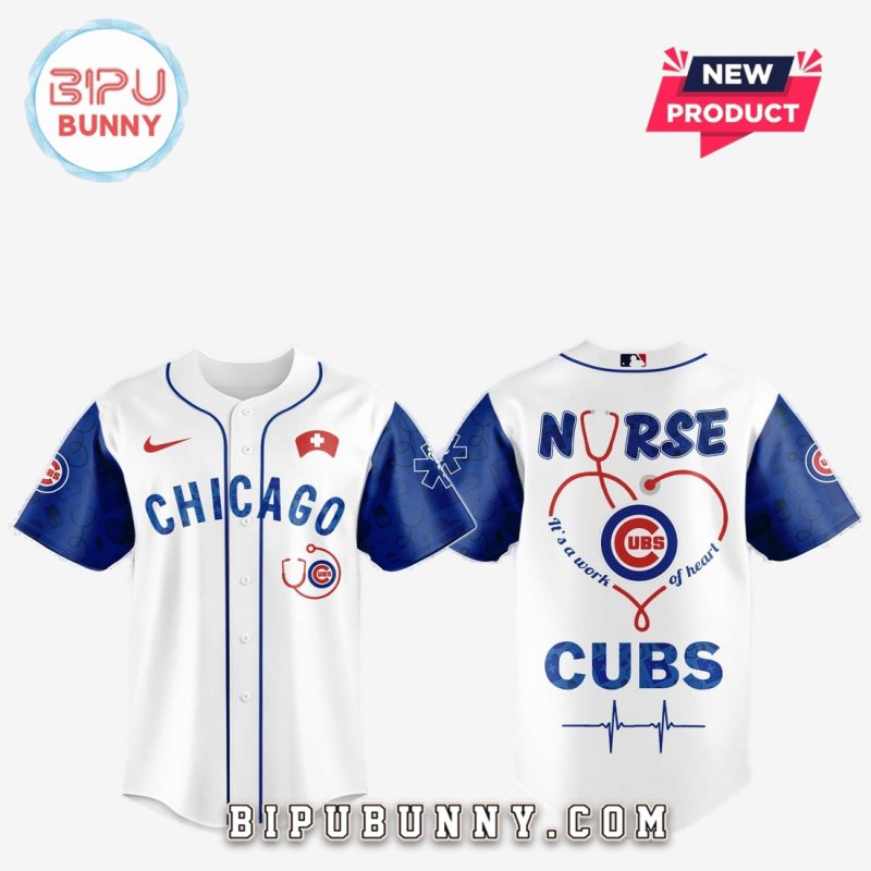 Chicago Cubs MLB Nurses Game Night Baseball Jersey