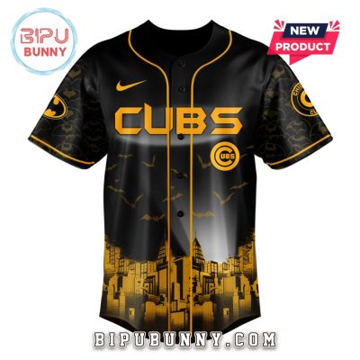 Chicago Cubs MLB x Batman Game Night Baseball Jersey
