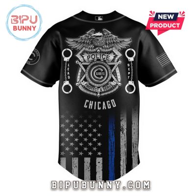 Chicago Cubs MLB x Law Enforcement Night Baseball Jersey
