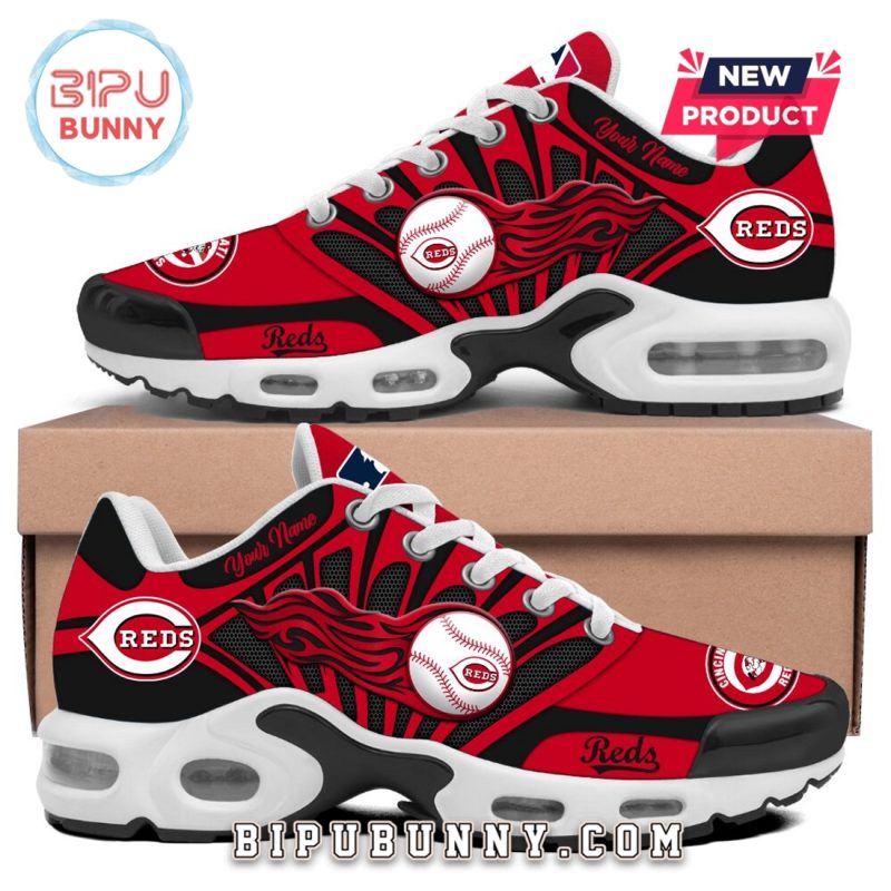 Cincinnati Reds Customized Air Max Plus Sneakers