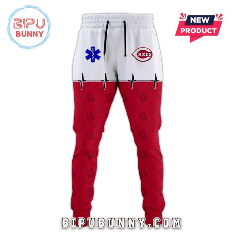 Cincinnati Reds MLB Nurses Game Hoodie And Pants