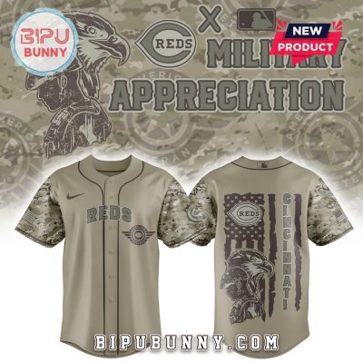Cincinnati Reds MLB x Veteran U.S 2025 Baseball Jersey
