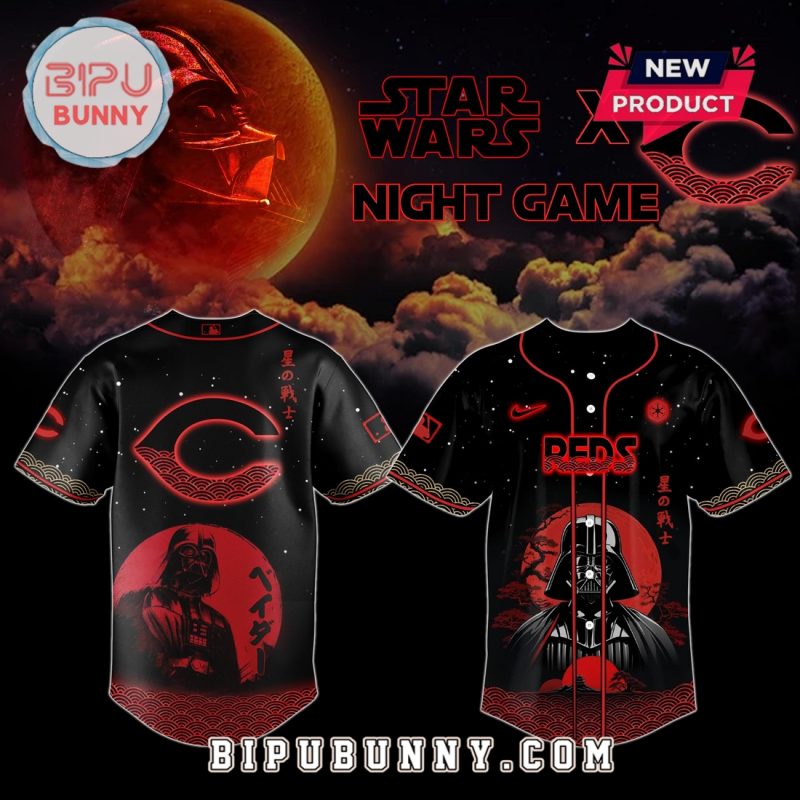 Cincinnati Reds x Star Wars Night Game Baseball Jersey