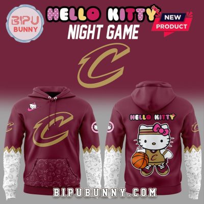 Cleveland Cavaliers x Hello Kitty Game Night Hoodie And Pants