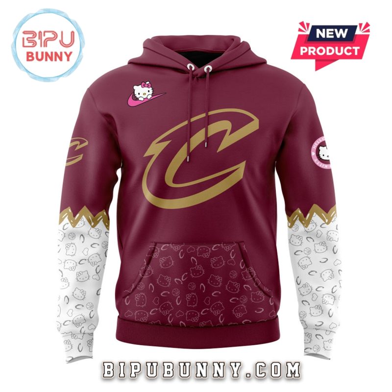 Cleveland Cavaliers x Hello Kitty Game Night Hoodie And Pants