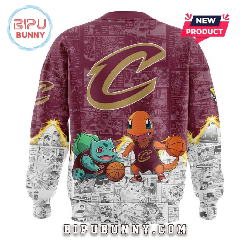 Cleveland Cavaliers x Pokémon 2025 Hoodie