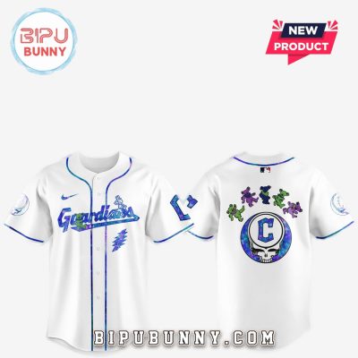 Cleveland Guardians 2025 Grateful Dead Night Baseball Jersey