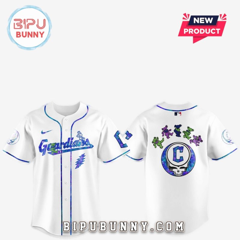 Cleveland Guardians 2025 Grateful Dead Night Baseball Jersey
