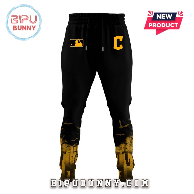 Cleveland Guardians MLB x Batman Game Night Hoodie And Pants