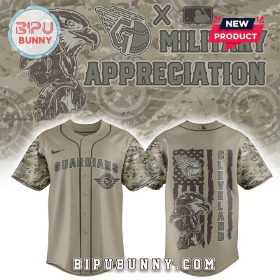 Cleveland Guardians MLB x Veteran U.S 2025 Baseball Jersey