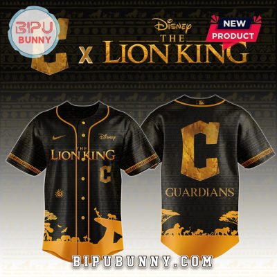 Cleveland Guardians x The Lion King Exclusive Baseball Jersey