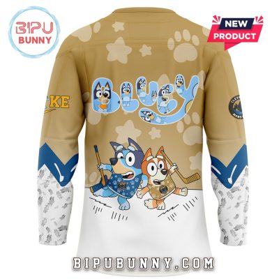 Cleveland Monsters Bluey and Bingo Hockey Jersey