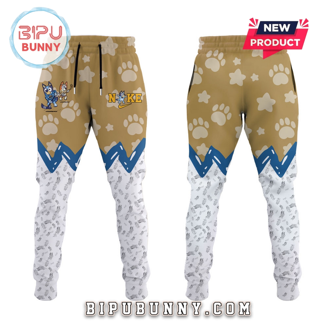 Cleveland Monsters Bluey and Bingo Hoodie And Pants Cleveland Monsters Bluey and Bingo Hoodie And Pants