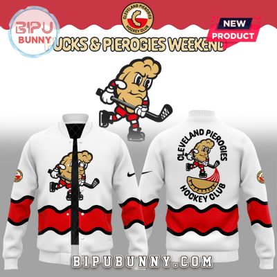 Cleveland Monsters Leveland Pierogies Baseball Jacket